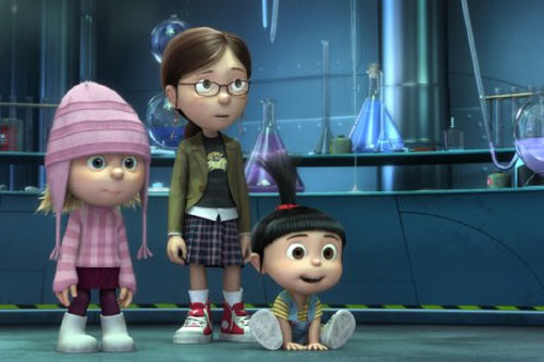 Watching Despicable Me