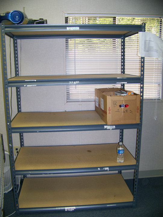 Clipping For a Cause Bare Shelves...