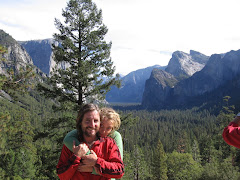 half dome and happy people