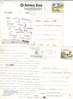 Barnaby Bear Postcard