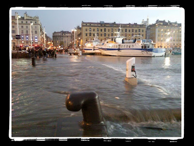 inondation du Vieux port Marseille 