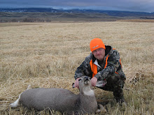 Eric with his doe deer