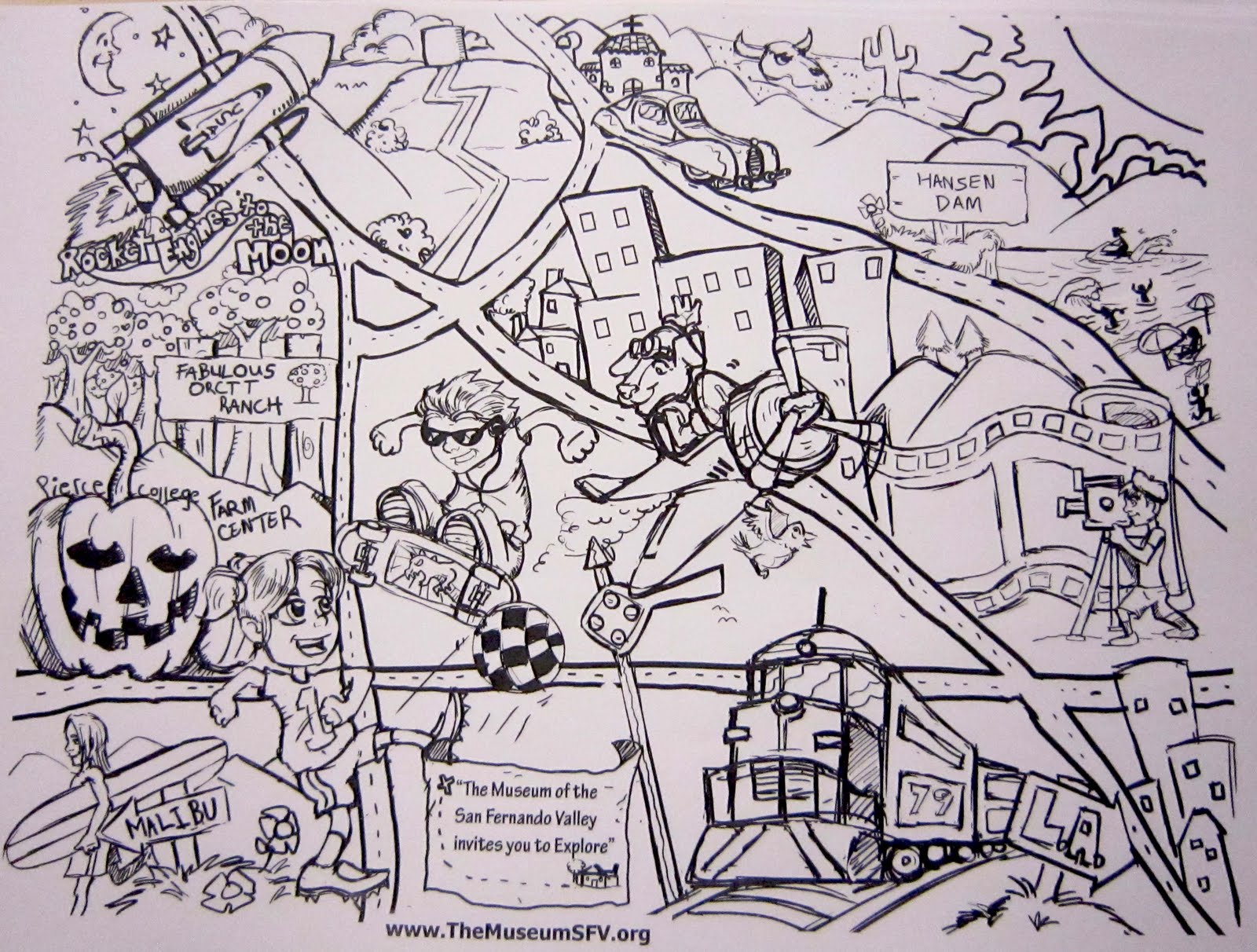 little kids map