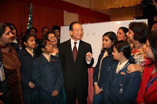 Wen Jiabao visiting India@peterpeng210.blogspot.com