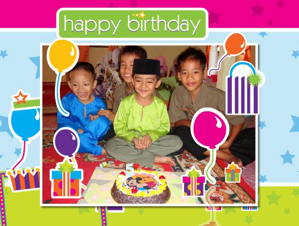 Happy Birthday 5 Tahun Hakim Pic Geleri