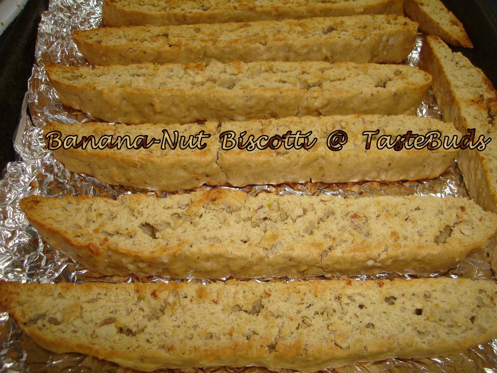 Taste Buds BananaNut Biscotti
