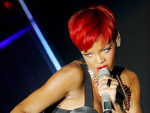 rihanna hair red short. rihanna pink hair. rihanna hair red short.