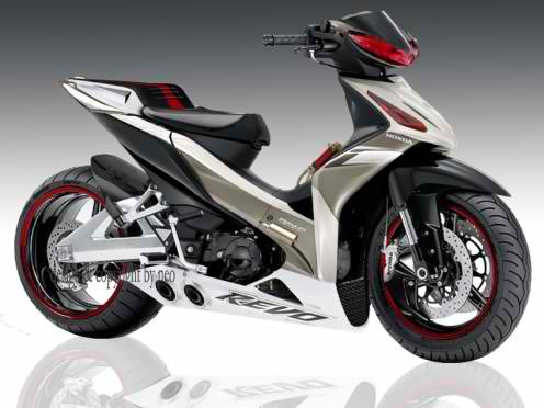 Gallery Automotive Modivikasi Motor Honda New Absolute Revo 2010