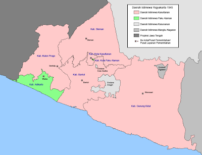 Gambar Peta Jogja or Yogyakarta City
