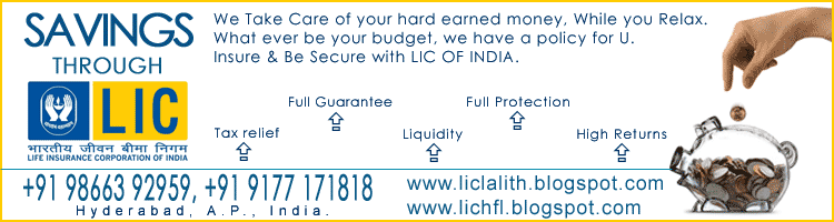 Life Insurance Corporation of India. Hyderabad.