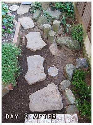 stone_path 玉砂利をひく