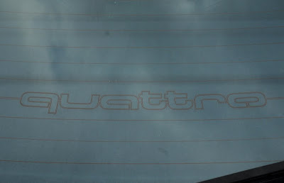 OLD PARKED CARS.: 1991 Audi Coupe Quattro.