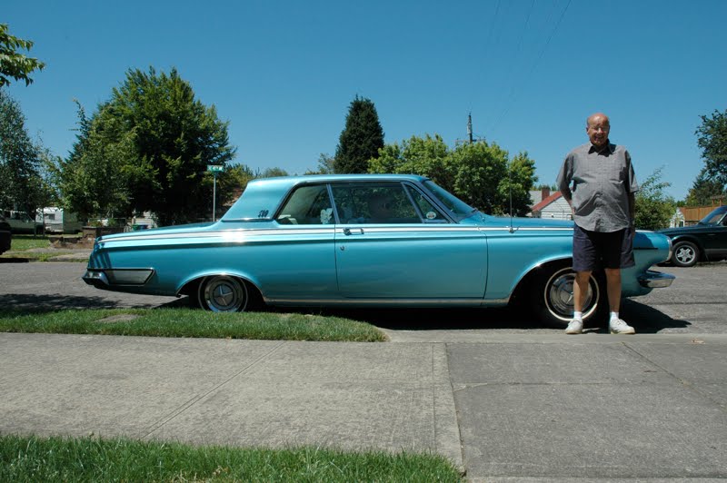 1963 Dodge Polara 500 and Bob. 1963 Dodge Polara 500 and Bob.