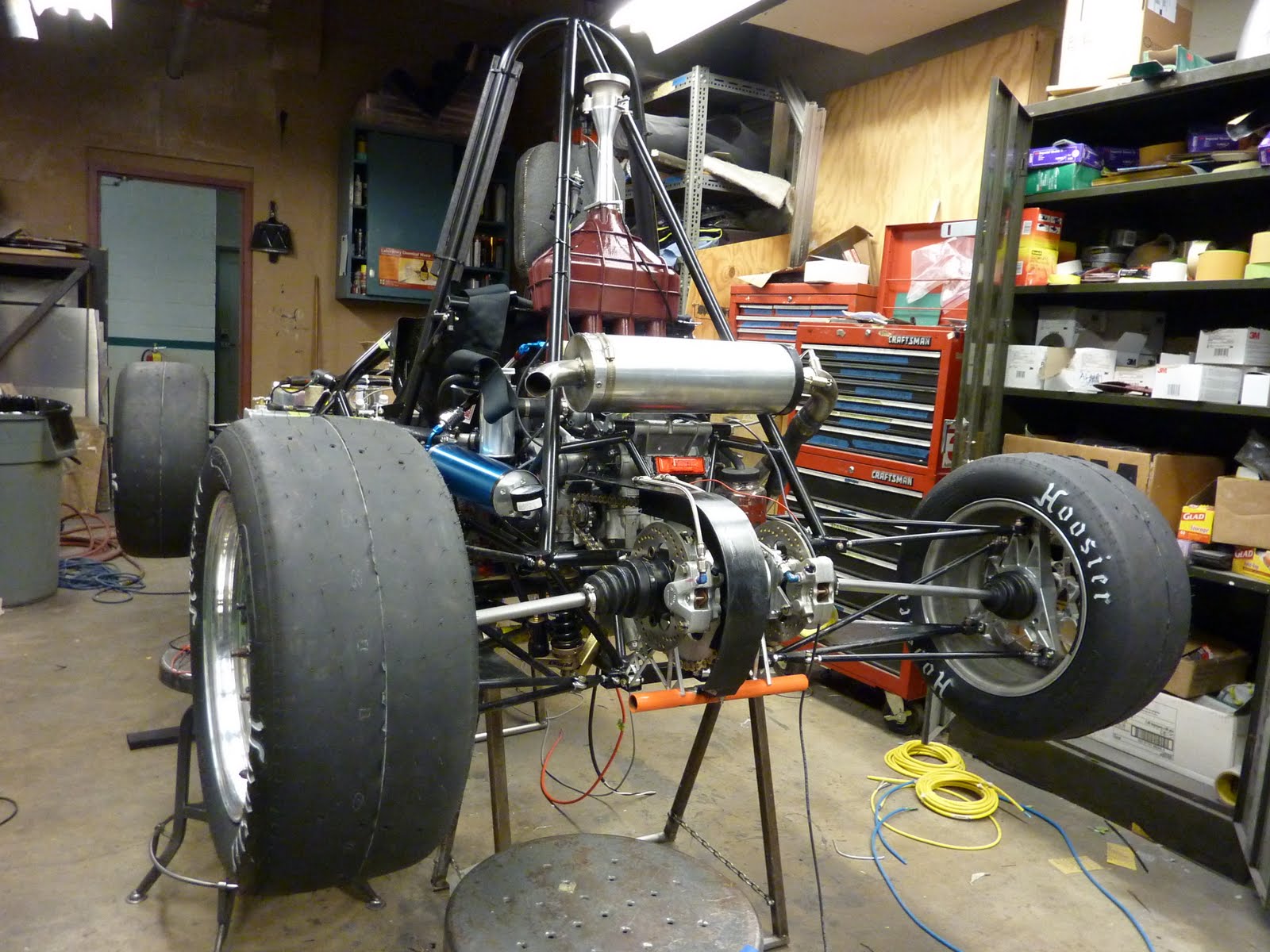 Formula SAE Competition 2010 at MIS Preparing to Depart to Michigan