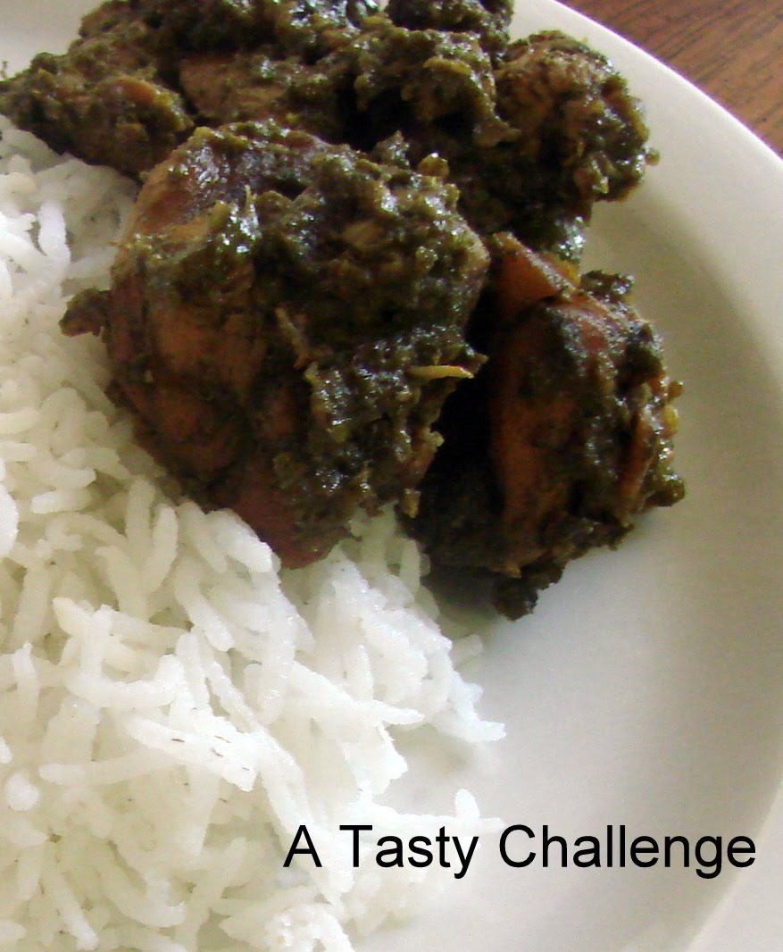 A Tasty Challenge..... Mint Coriander Chicken