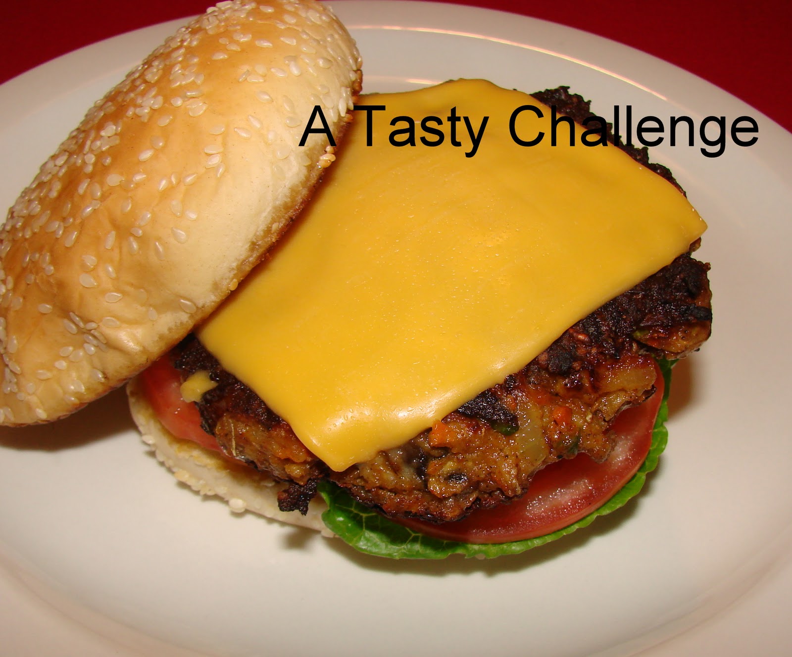 A Tasty Challenge&hellip;..: Vegetable Burger