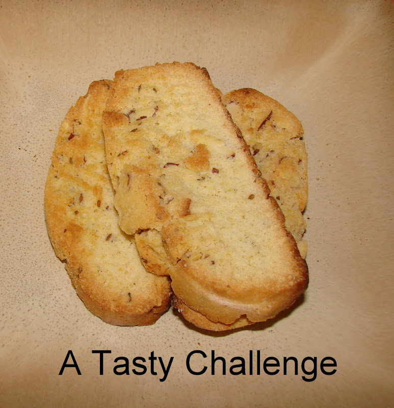 Almond Anise seed Biscotti