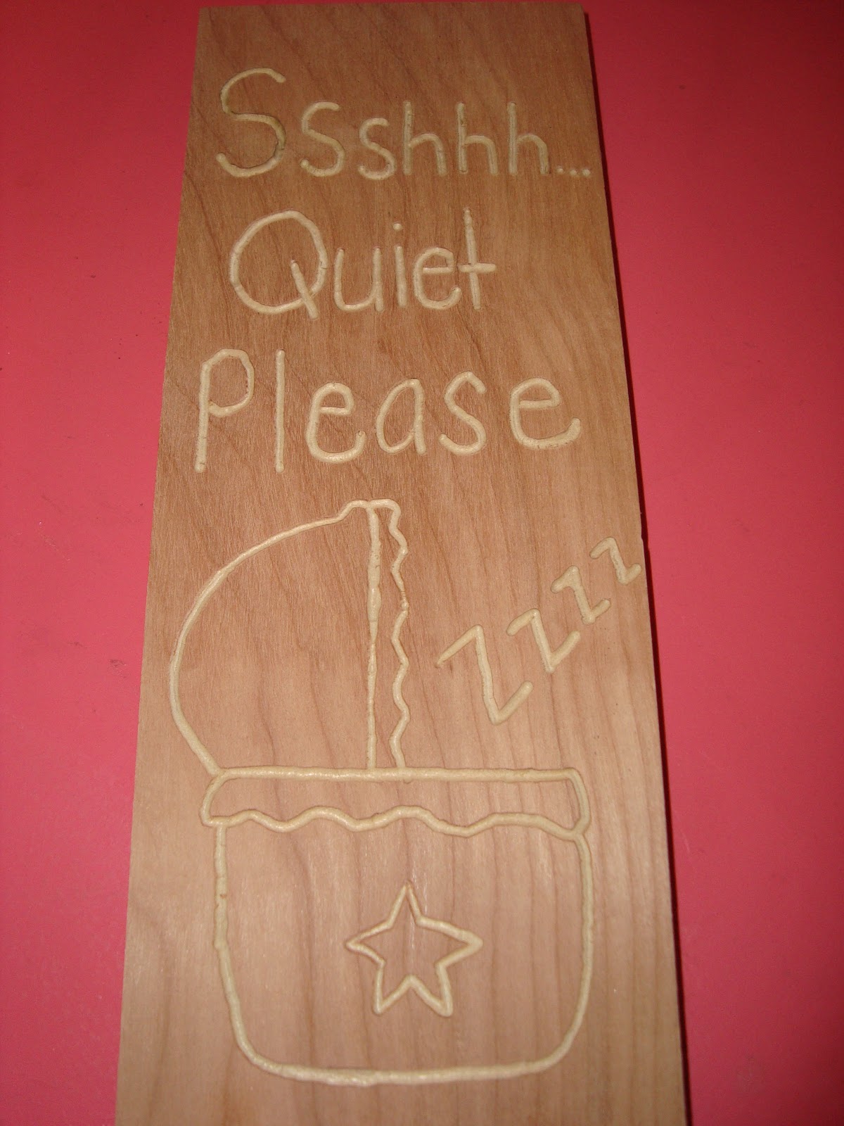 Anngela's Pretty Little Things "Nap Time" Door Sign