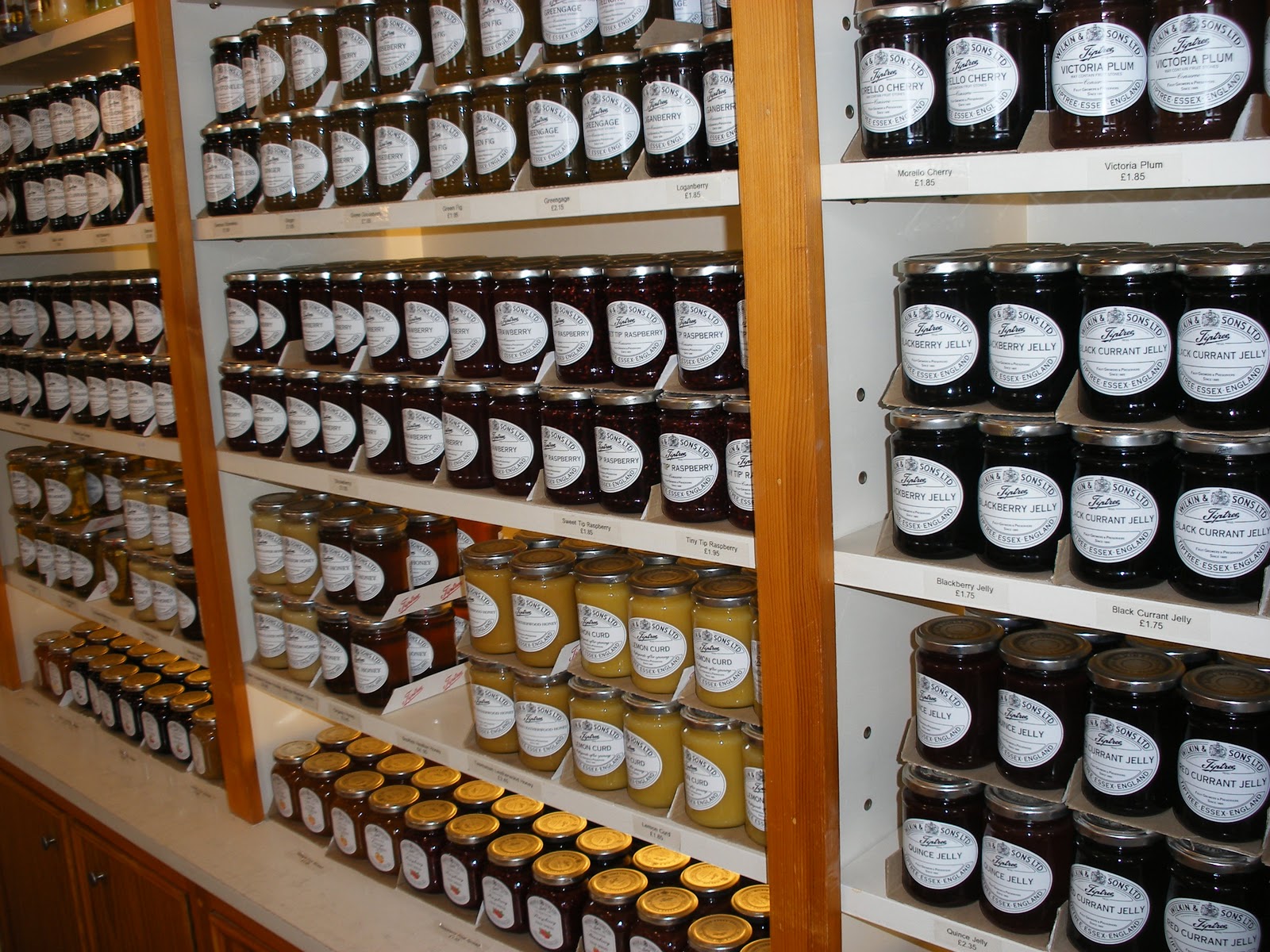 Ramblings from an English Garden Tiptree Jams and Preserves