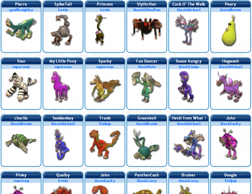 spore creature creator full