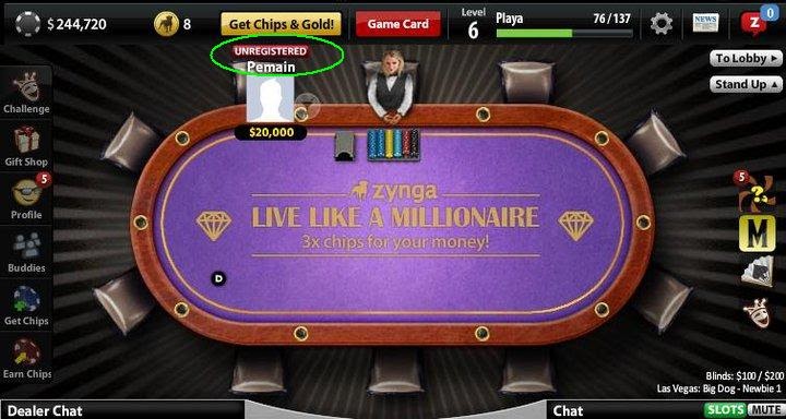 Covallent S Blog Trik Membuat Akun Unregistered Zynga Poker