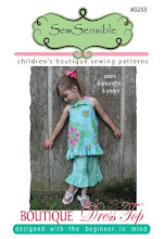 Boutique Dress Top Sewing Pattern