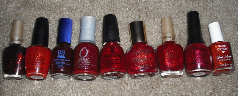 Opi Red Shimmer