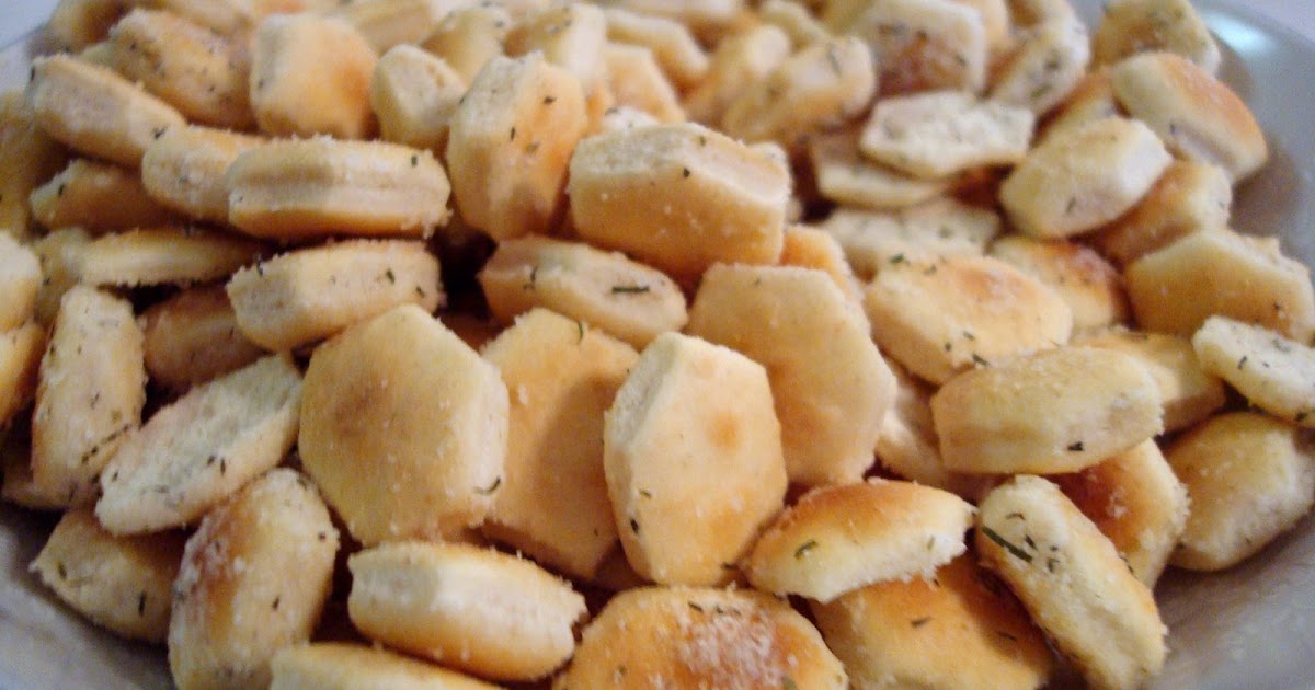 Lora's recipes Oyster Crackers with Dill and Ranch