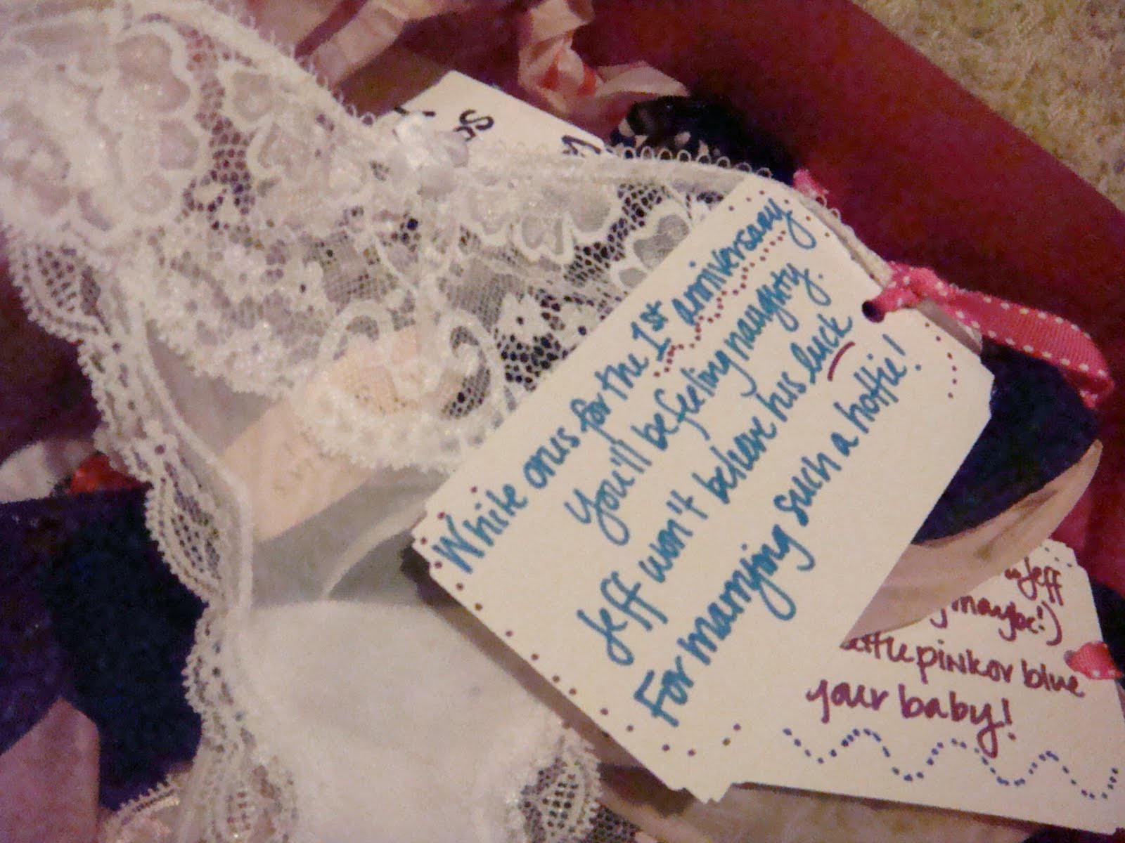 "The Panty Poem" Bridal Shower Gift! Planning Project Wedding Forums
