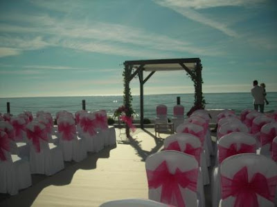 Fuschia Pink Winter Wedding at Los Monteros