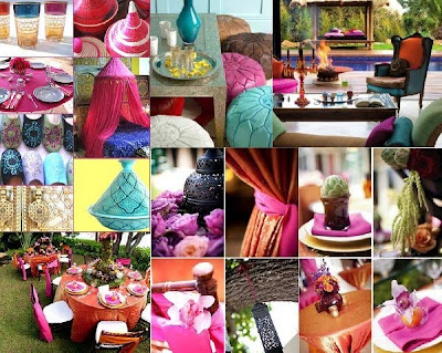 Moroccan Wedding Colors
