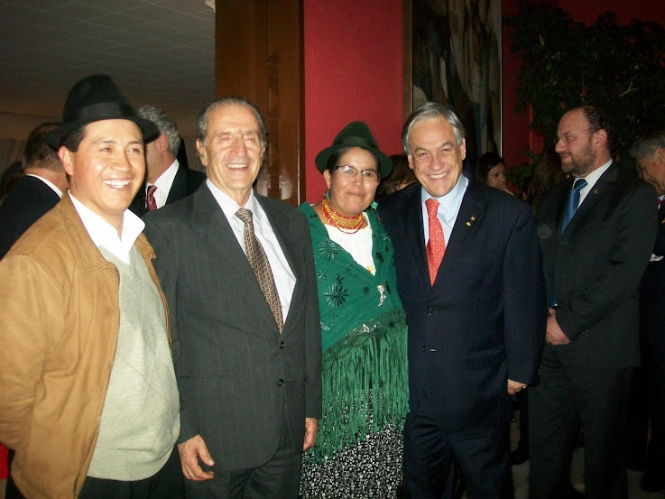 - Asambleísta de Cotopaxi se reunió con el presidente de Chile, Sebastián Piñera