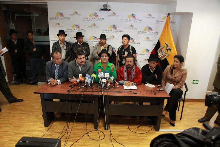 - La Bancada MPD – Pachakutik rechazó  la detención al dirigente Pepe Acacho y otros