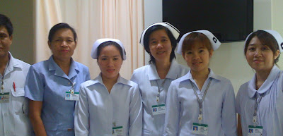 Supee, Pa'LaOr, Nurse Bood, Head Nurse Sarinee, Nurse Putana, Nurse Polly