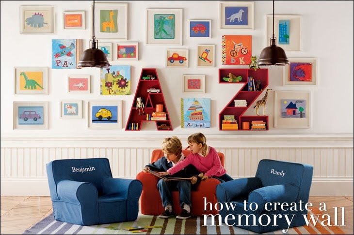 do tell... creating inspiration: How to Create a Memory Wall