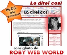 Blog della settimana è Lo direi Così di Roberta Collina