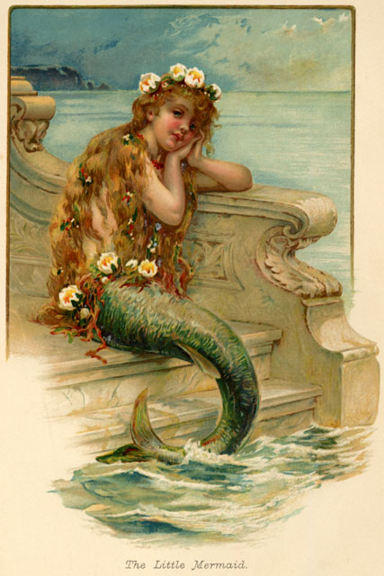 mermaid painting famous