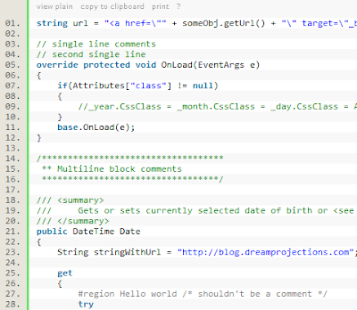 Làm đẹp code trong blog với SyntaxHighlighter