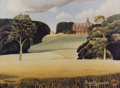 Grey Towers from the Round Walk by Ingrid Sylvestre North East artist UK Durham artist Art for Sale Northeast UK SOLD Grey Towers from the Round Walk by Ingrid Sylvestre North East artist UK Durham artist Art for Sale Northeast UK SOLD