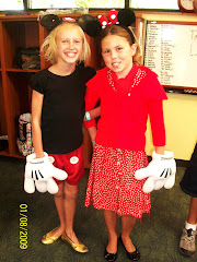 Brynn and Charlotte as Micky and Minnie!