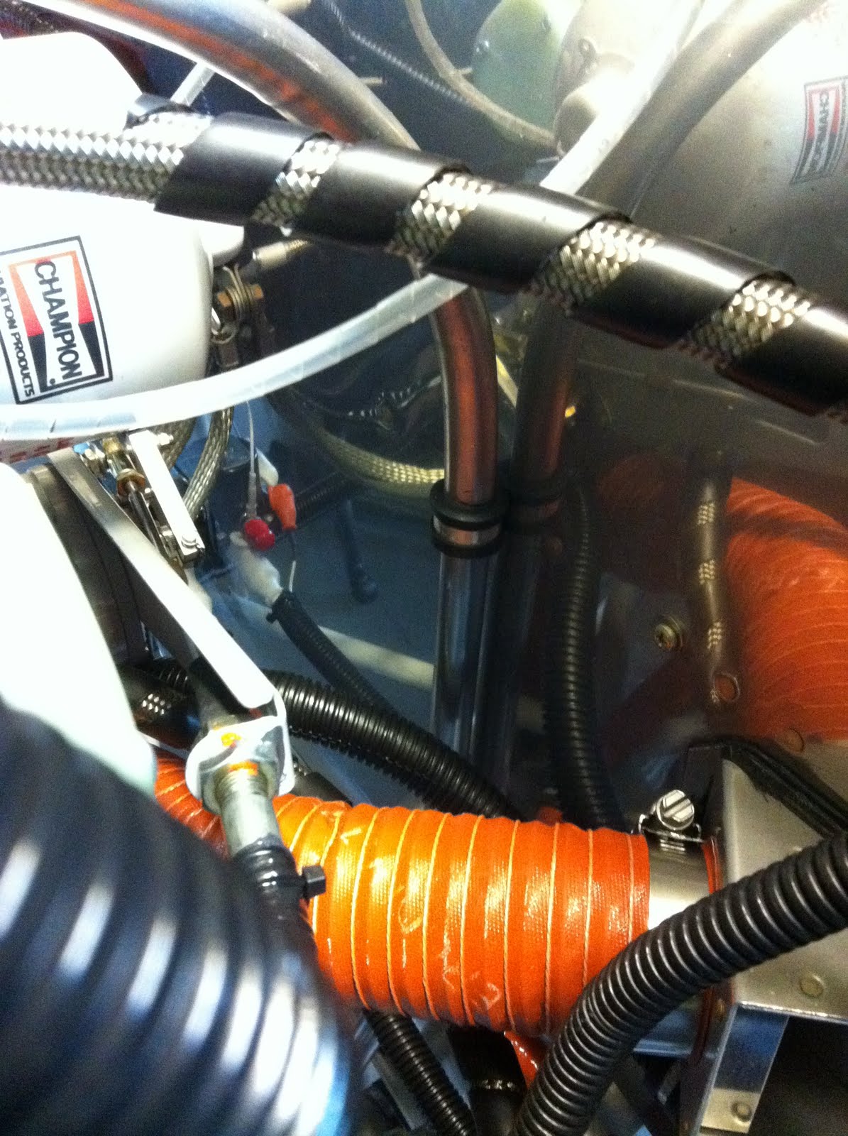 to JT's RV8 Aircraft Factory! Oil Breather Tube