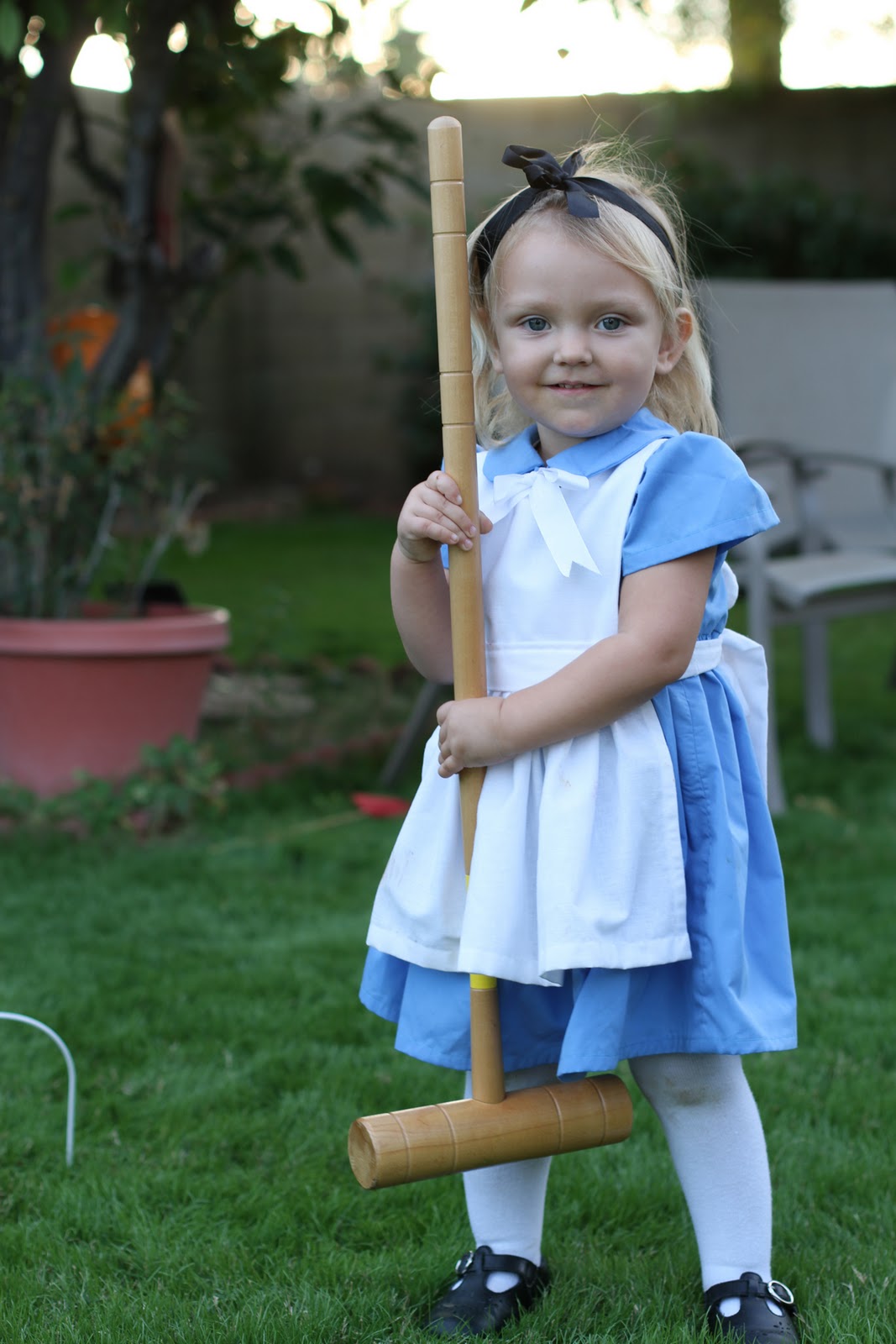 Baby DIY Alice in Wonderland Costume
