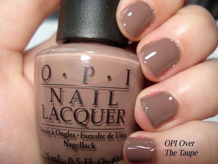 7. OPI Nail Lacquer in "Over the Taupe" - wide 9