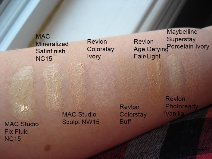 Productrater! The varying shades of "light" foundation