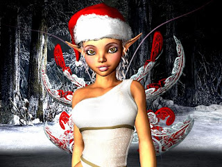 animated christmas fairy
