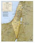 Mapa de Israel