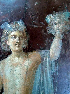 Perseus and Medusa at the Villa San Marco in Stabiae Roman 1st century CE; photo by Mary Harrsch (2007)