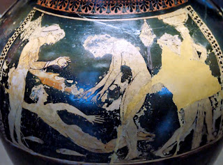 Women bathing, by Andokides painter, ca. 525–520 BC (Photo by Marie-Lan Nguyen aka Jastrow, 2007)