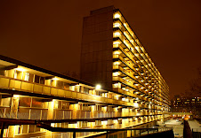 Claydon House at night