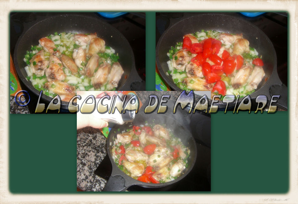 La cocina de Maetiare: Alas de pollo con remezcla de salsa Toscana